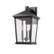 Z-Lite Beacon 3 Light Outdoor Wall Sconce, Black & Clear Beveled 568XL-BK - alternate 3